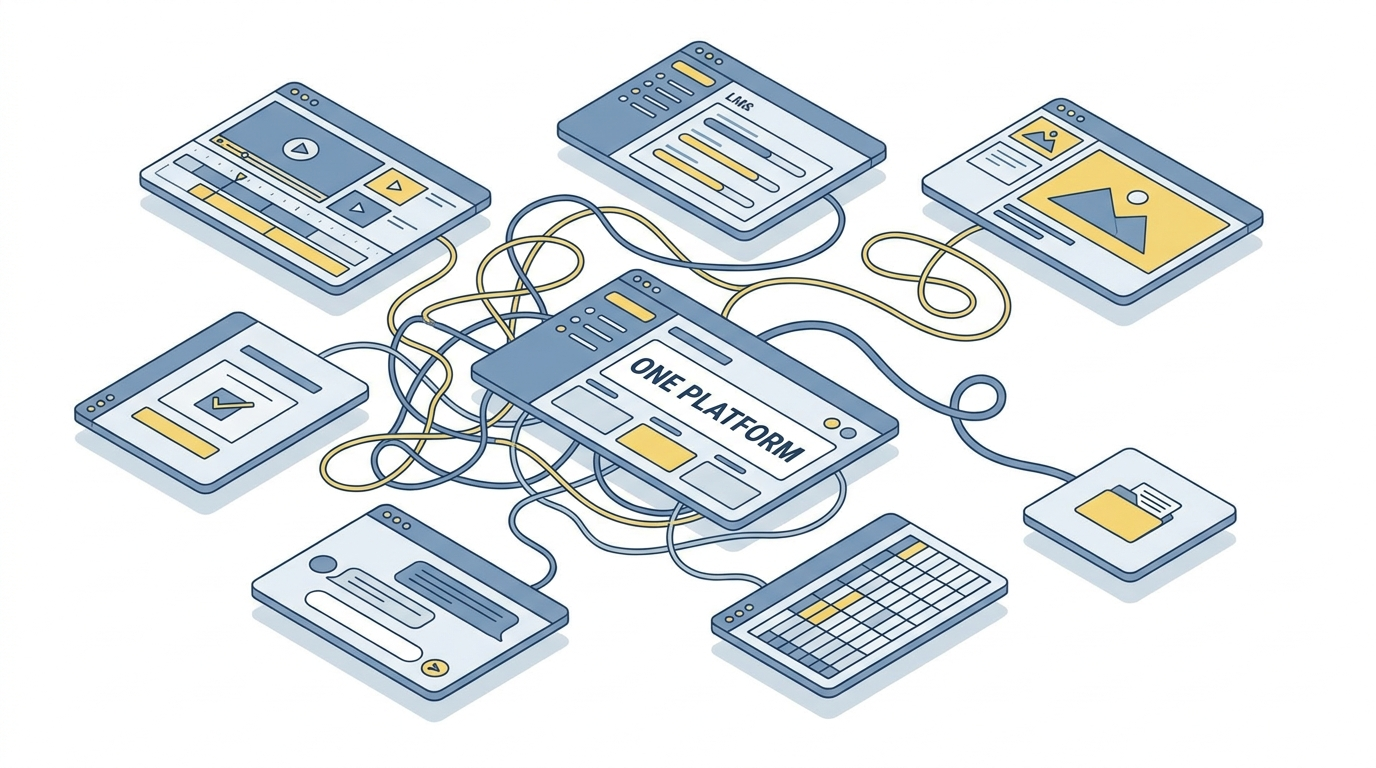 The Real Cost of Using Multiple Course Authoring Tools